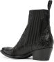 Sartore 50mm stud-detailing leather boots Black - Thumbnail 3