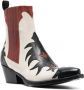 Sartore 50mm western-style ankle boots White - Thumbnail 2