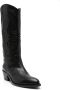 Sartore 55mm leather boots Black - Thumbnail 2