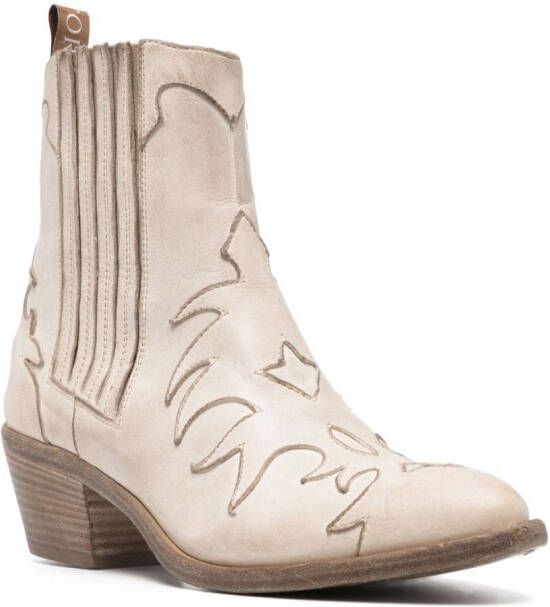 Sartore 65mm leather boots Neutrals