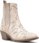 Sartore 65mm leather boots Neutrals - Thumbnail 2