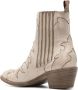 Sartore 65mm leather boots Neutrals - Thumbnail 3