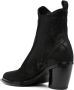 Sartore 70mm square-toe leather boots Black - Thumbnail 3