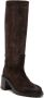 Sartore 70mm suede knee-high boots Brown - Thumbnail 2