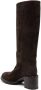 Sartore 70mm suede knee-high boots Brown - Thumbnail 3