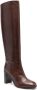 Sartore knee-high leather boots Brown - Thumbnail 2