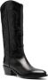 Sartore knee-high leather cowboy boots Black - Thumbnail 2