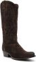 Sartore panelled 45mm Western boots Brown - Thumbnail 2