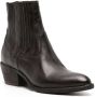 Sartore Sr4503t 45mm leather ankle boots Brown - Thumbnail 2