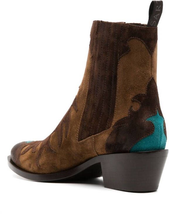 Sartore Texan ankle boots Brown