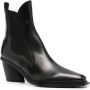 Sartore Western-style leather boots Black - Thumbnail 2