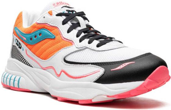 Saucony 3D Grid Hurricane "Orange" sneakers