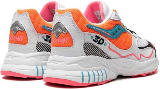 Saucony 3D Grid Hurricane "Orange" sneakers