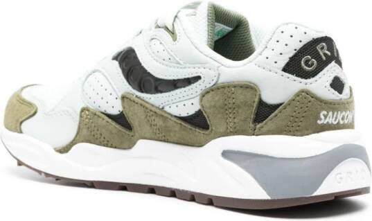 Saucony Grid Shadow 2 panelled sneakers Green