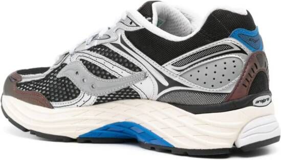 Saucony lace-up mesh sneakers Black
