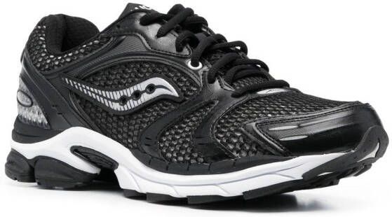 Saucony mesh-panel sneakers Black