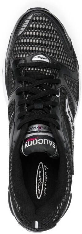 Saucony mesh-panel sneakers Black