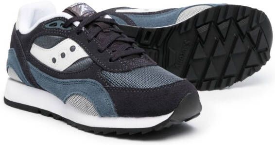 Saucony panelled lace-up sneakers Blue