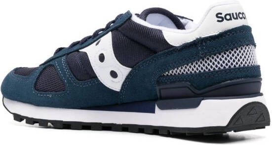 Saucony panelled low-top sneakers Blue