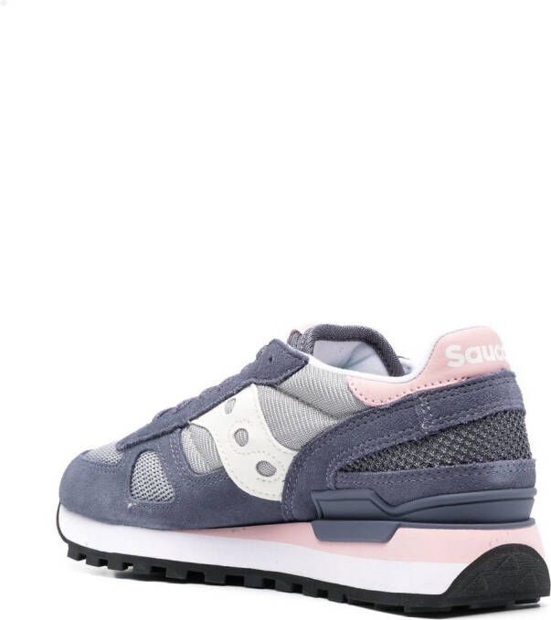 Saucony panelled low-top sneakers Blue