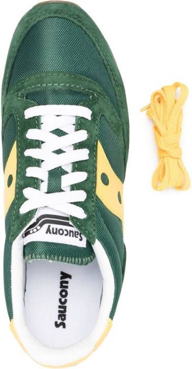 Saucony panelled low-top sneakers Green