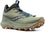 Saucony Peregrine 13 ST running sneakers Green - Thumbnail 2