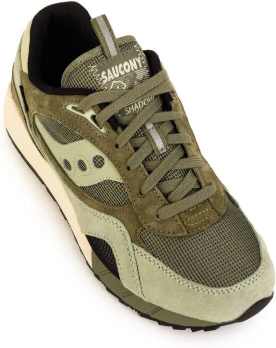 Saucony Shadow 6000 panelled sneakers Green