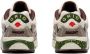 Saucony x Bodega Grid Shadow 2 "Jaunt Woven Hemp Acid Lime Red Alert Gum" sneakers Neutrals - Thumbnail 3