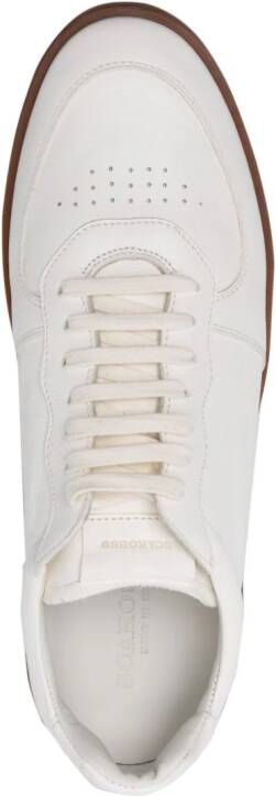 Scarosso Agostino leather sneakers White