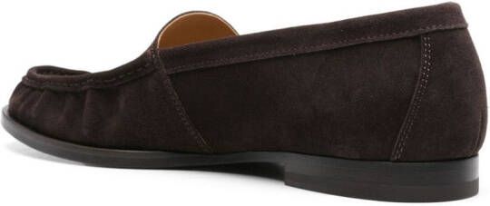 Scarosso Alain suede loafers Brown