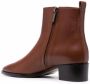 Scarosso Alba leather ankle boots Brown - Thumbnail 3