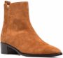 Scarosso Alba suede boots Brown - Thumbnail 2