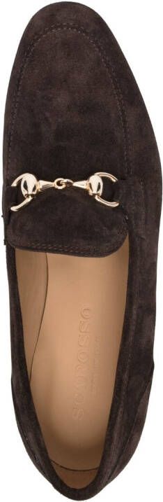Scarosso Alessandra suede loafers Brown