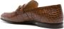 Scarosso Alessandro crocodile-effect loafers Brown - Thumbnail 3