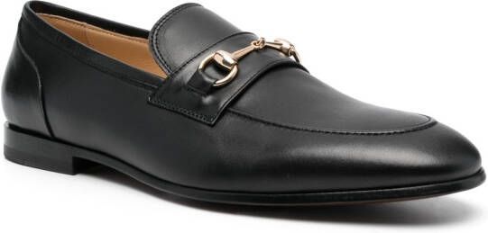 Scarosso Alessandro leather loafers Black