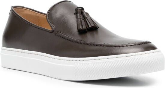 Scarosso Amadeo leather sneakers Brown