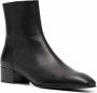 Scarosso Ambra leather ankle boots Black - Thumbnail 2