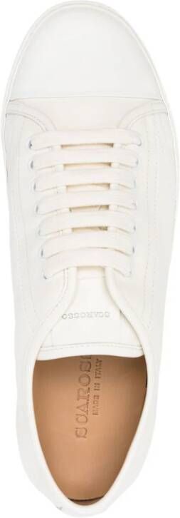 Scarosso Ambrogio leather sneakers White