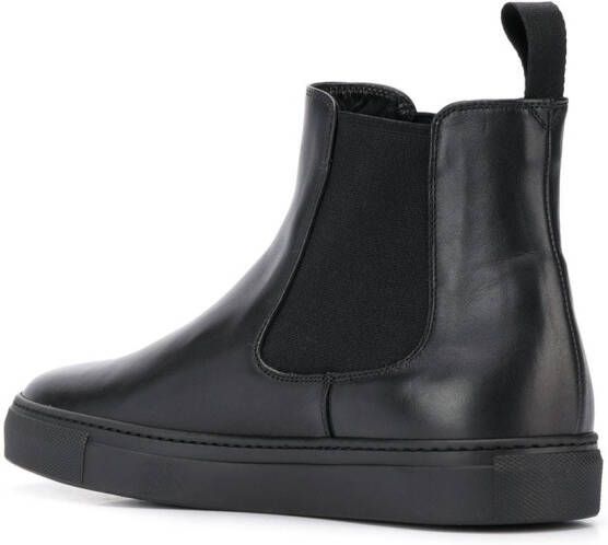 Scarosso Tommaso leather Chelsea boots Black