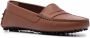 Scarosso Ashely leather loafers Brown - Thumbnail 2