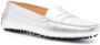 Scarosso Ashley leather penny loafers Silver - Thumbnail 2