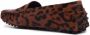 Scarosso Ashley leopard-print loafers Brown - Thumbnail 3