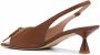 Scarosso Bella slingback sandals Brown - Thumbnail 3