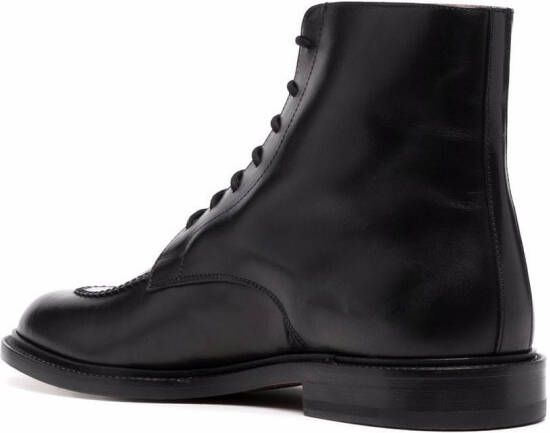 Scarosso Ben lace-up boots Black