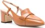 Scarosso Bianca 60mm leather pumps Brown - Thumbnail 2