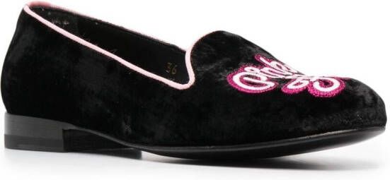 Scarosso Brian Atwood Lady Nolita slippers Black
