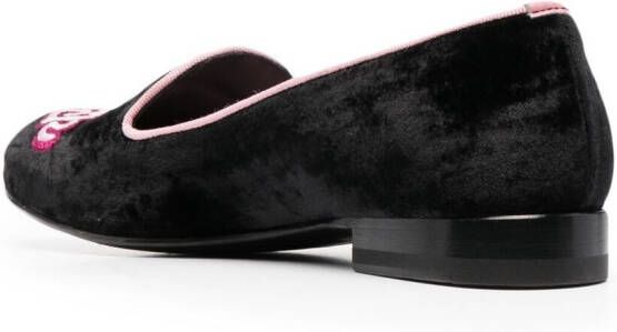 Scarosso Brian Atwood Lady Nolita slippers Black