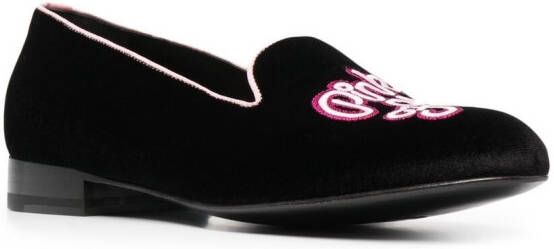 Scarosso Brian Atwood Nolita slippers Black