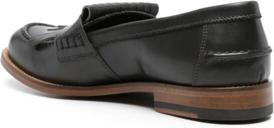 Scarosso Bridget leather loafers Grey