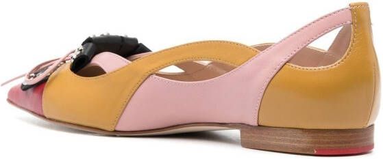 Scarosso Candy leather pumps Pink